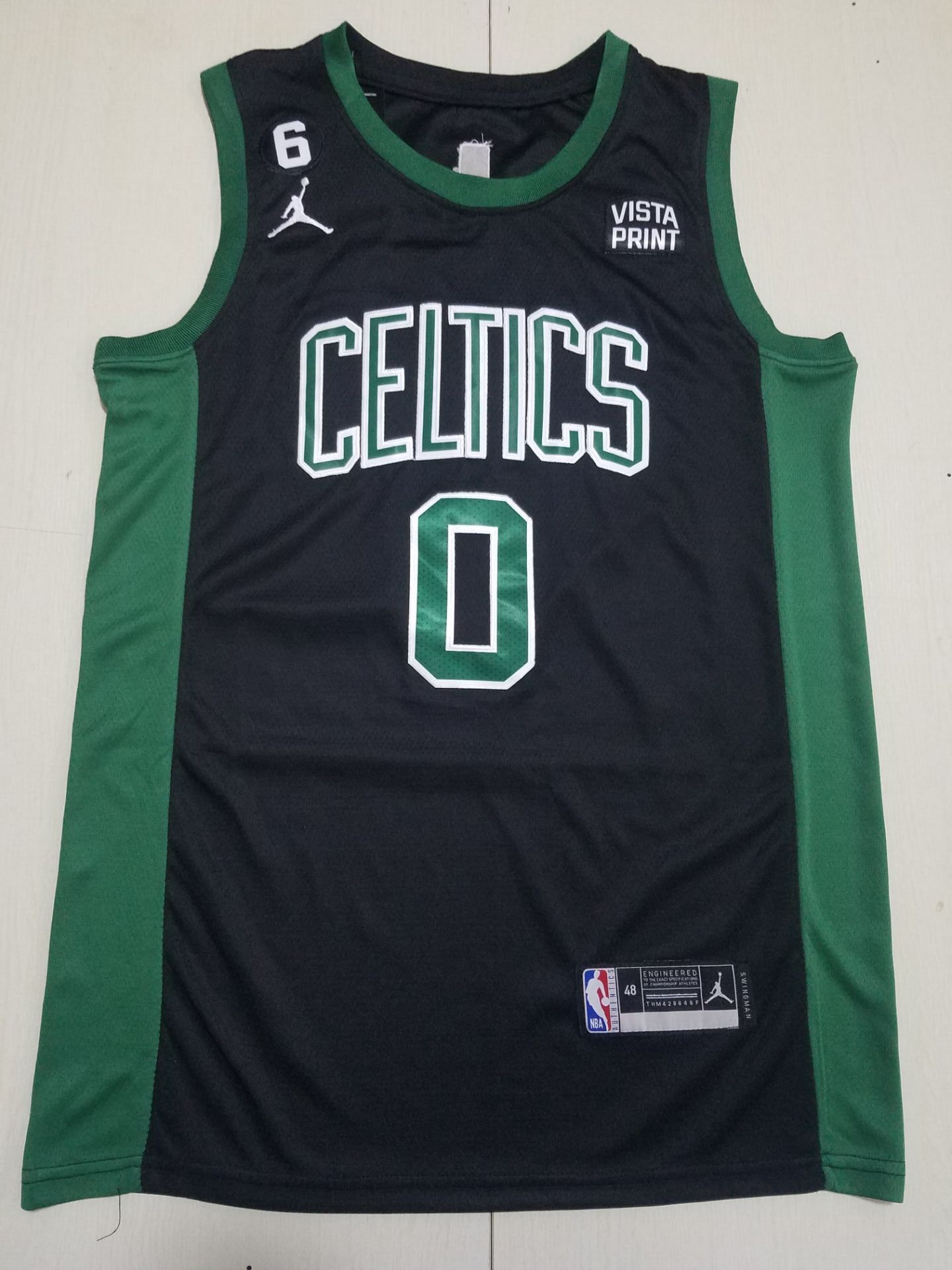 Men Boston Celtics #0 Tatum Black 2022 NBA Jersey